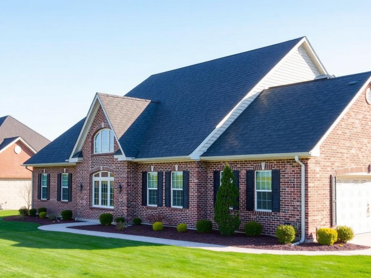 Completed roof replacement in Alpharetta, GA